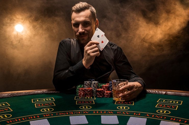 Meja Blackjack langsung di studio dolar 4d