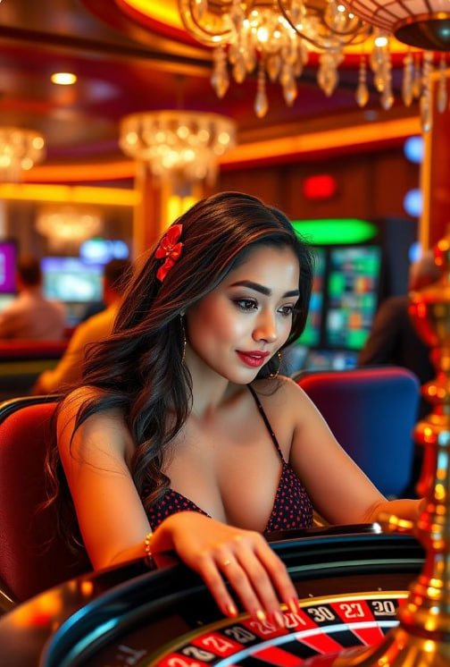 Layar permainan baccarat dengan tampilan kartu jelas
